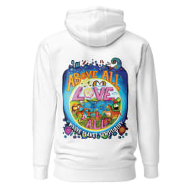 Above All Love All Hoodie item