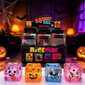 Spooky Face Halloween Cubes item