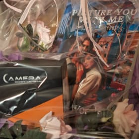Picture You Enjoying a Great Romance Basket item