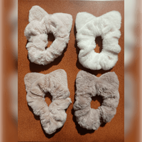 Photo of Cat Ear Plush Scrunchies