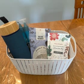 Photo of Quirky Quail Cozy Comfort Basket