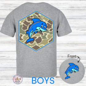 *SALE* Blue Boy Camo Short Sleeve Shirt item
