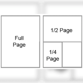 Half Page Advertisement item