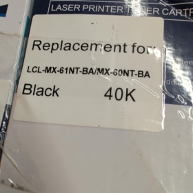 Photo of New LCL 4-Color Toner Set for Sharp MX Series