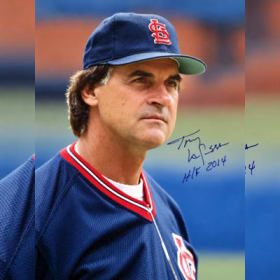 Tony LaRussa Autograph Photo item