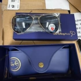 Photo of RAY BAN SUNGLASSES - VALUED at $268.00