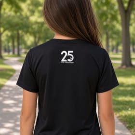 Youth Black 25th Anniversary Performance Tee item