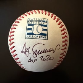 Ted Simmons Autograph Baseball item