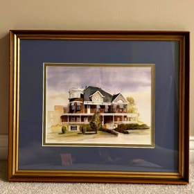 Old Linton Hospital — Framed Norma Witherspoon Print item