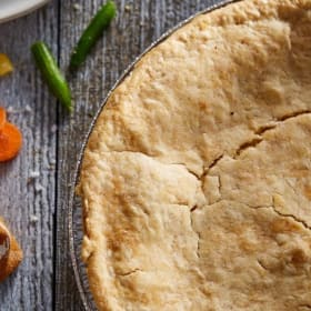 Photo of 9" Chicken Pot Pie (vegetables)