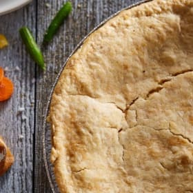 Photo of 9" Moravian Chicken Pie (no vegetables)