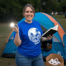 🏕️🔦📚✨ BUILD A FORT & FLASHLIGHT READ WITH MRS. RAPO! ✨🍩 item