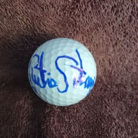 Photo of Curtis Strange Signed Golf Ball (JSA)