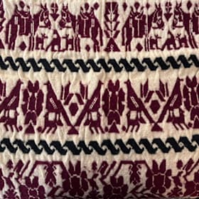 Handwoven & embroidered Appalachian Coverlet Value $300-700 item