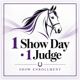 Photo of 1 Show Day • 1 Judge