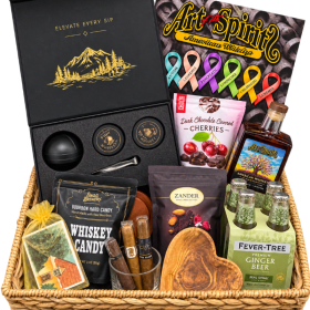Sip, Savor & Unwind:The Ultimate Whiskey Night Basket item