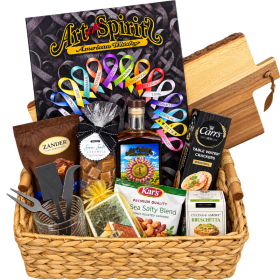 The Art of the Spirits Entertaining Basket item