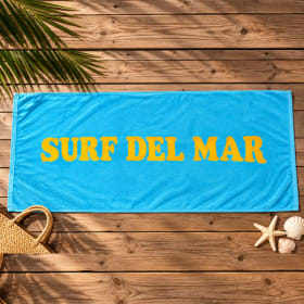 Surf Del Mar Beach Towel item