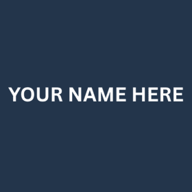 Photo of Name Personalization
