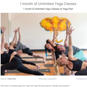 Photo of 1 month unlimited yoga (A)