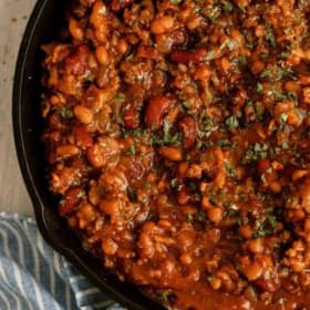 Photo of Extra Side: One (1) Serving of BBQ Baked Beans (5 bean)