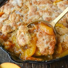 Photo of Extra Side: One (1) Serving of Peach Cobbler
