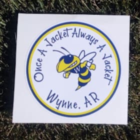 Photo of Decal - "Once A Jacket Always A Jacket"