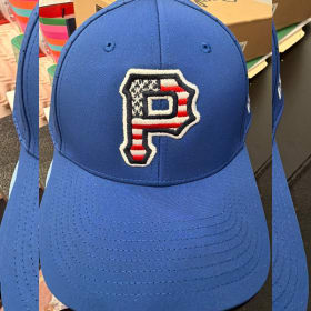Photo of Blue Flag Hat - Curved Bill