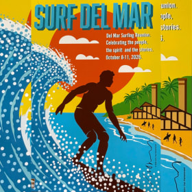 Poster 19 x 27 - Surf Del Mar Event item