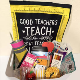 Photo of 8. Miss Cuteson's Teacher Appreciation Basket