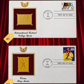 Photo of Historical Gold Stamp Collection