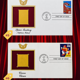 Photo of Historical Gold Stamp Collection