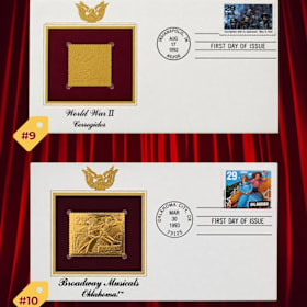 Photo of Historical Gold Stamp Collection