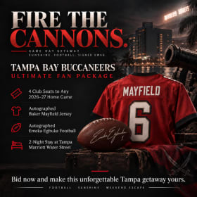 Tampa Bay Bucs Ultimate Fan Package item