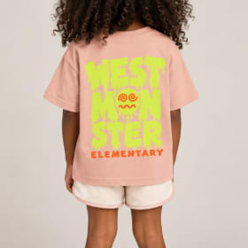 Glow Tee ~ Sunset Pink item