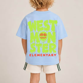 Glow Tee ~ Sky Blue item