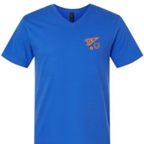 V Neck T-shirt Blue item