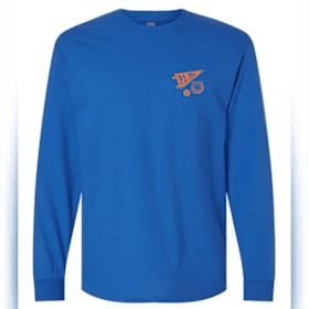 Long Sleeved Crewneck T-shirt Blue item