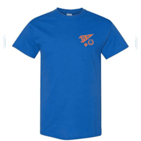 Short Sleeved Crewneck T-shirt Blue item