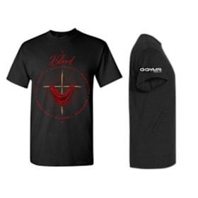 Photo of The Blood Short Sleeve Black Tee