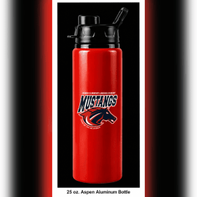 Photo of Red Metal Water Bottle