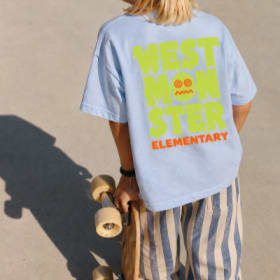 Glow Tee ~ Sky Blue item