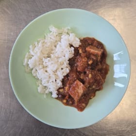 Chili au tofu avec riz item