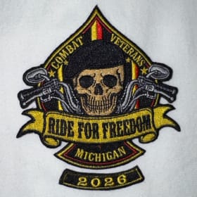 Photo of Ride for Freedom Patch w/Rocker