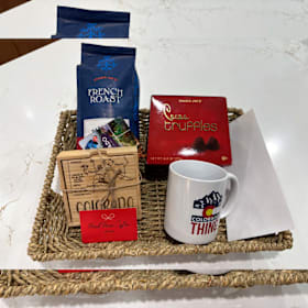 Gift basket - Ft Lupton Coffee & Breakfast item