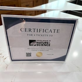 4 - Tickets to Denver Museum of Nature & Science item