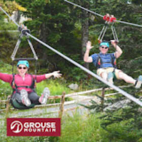 Photo of Grouse Mountain – Zipline Tour +  for 2 | Value: $402