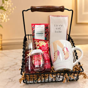 Photo of The Lady in Red Basket