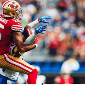Photo of 49ers vs. Los Angeles Rams Auction Item