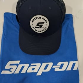 Photo of Snap-On XL shirt and Hat